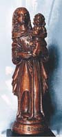16th-century statuette of the Virgin